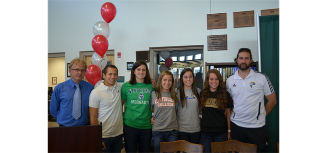 BUSC Players Sign College Scholarships